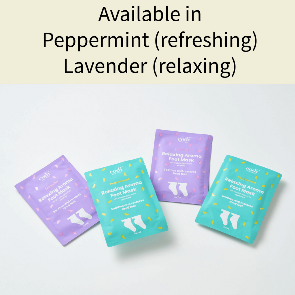 Relaxing Aroma Foot Mask (6 Pairs) - Peppermint
