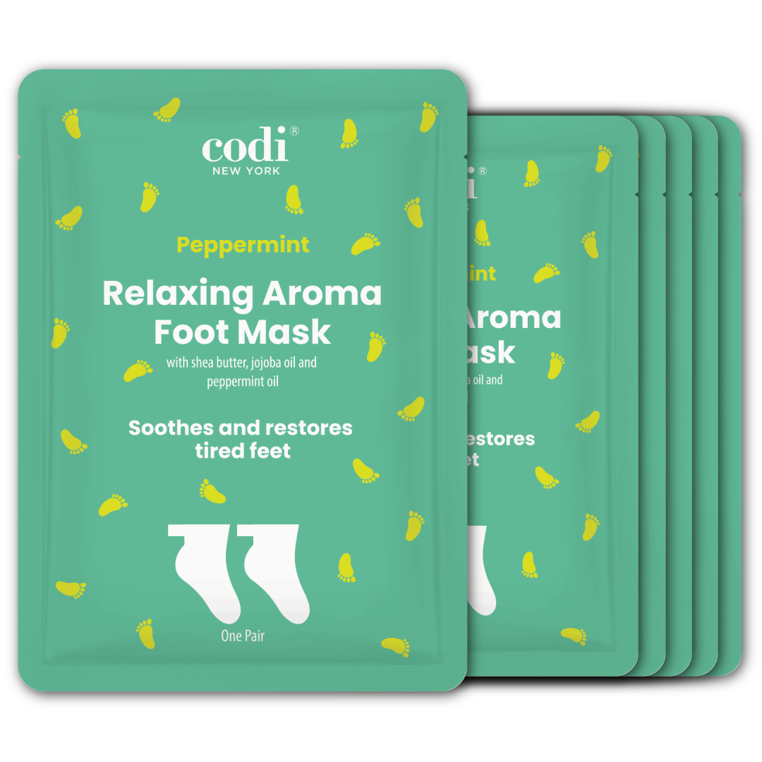 Relaxing Aroma Foot Mask (6 Pairs) - Peppermint