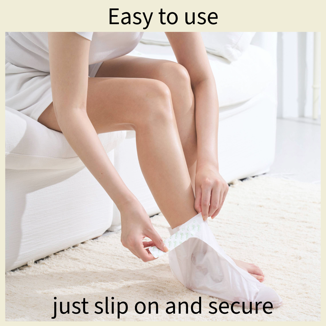 Relaxing Aroma Foot Mask (6 Pairs) - Lavender