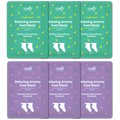 Relaxing Aroma Foot Mask (6 Pairs) - Lavender & Peppermint