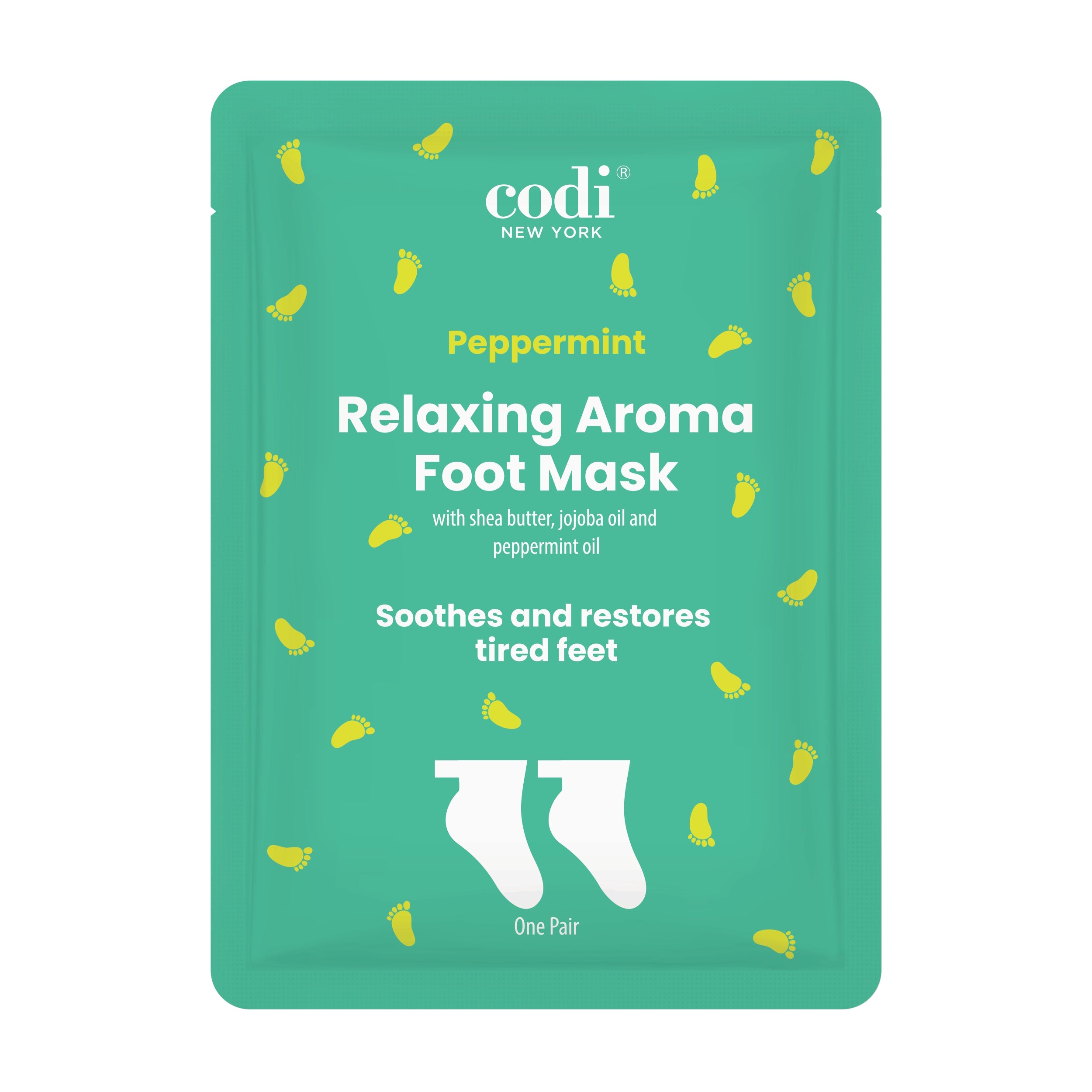 Relaxing Aroma Foot Mask (6 Pairs) - Peppermint