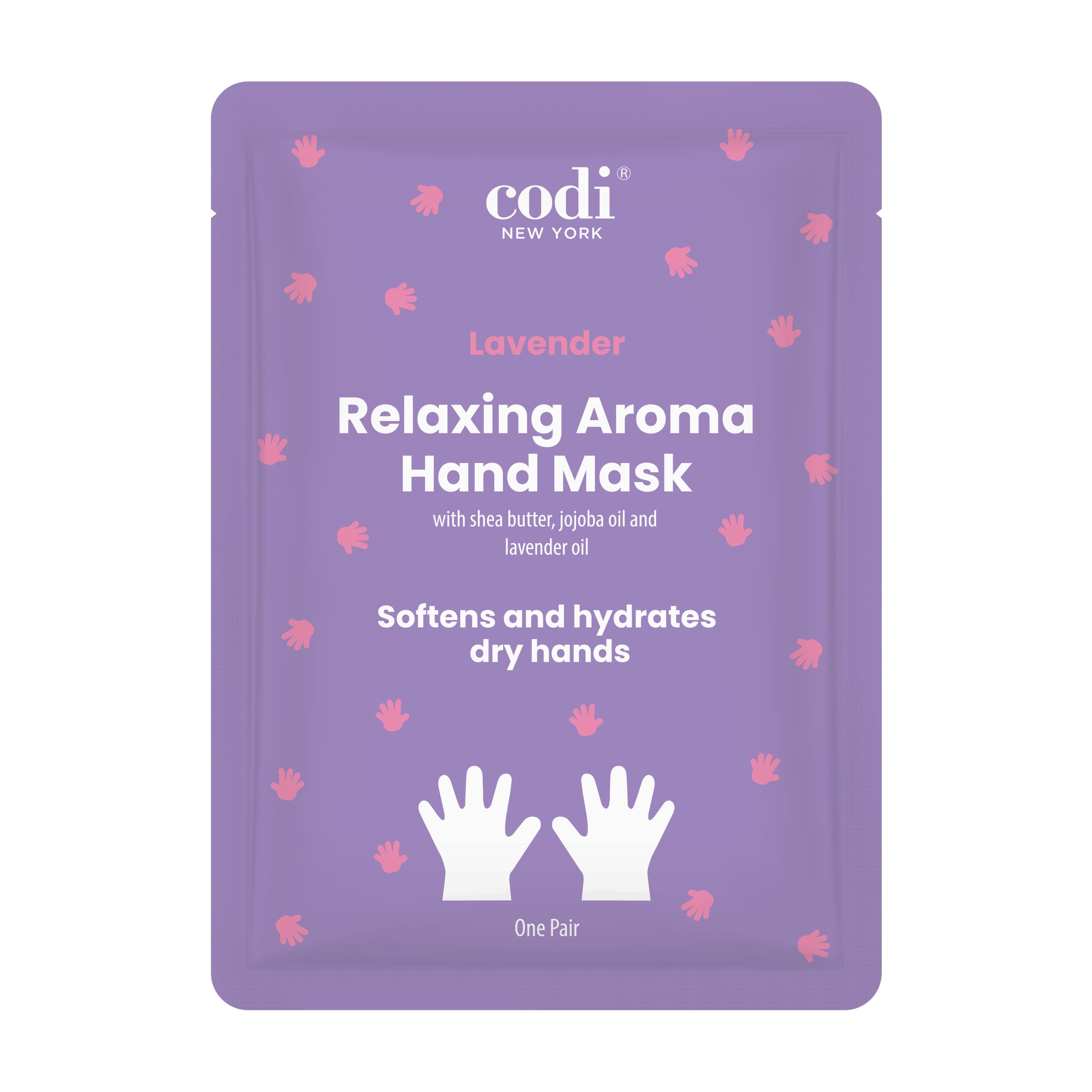 Relaxing Aroma Hand Mask (6 Pairs) - Lavender