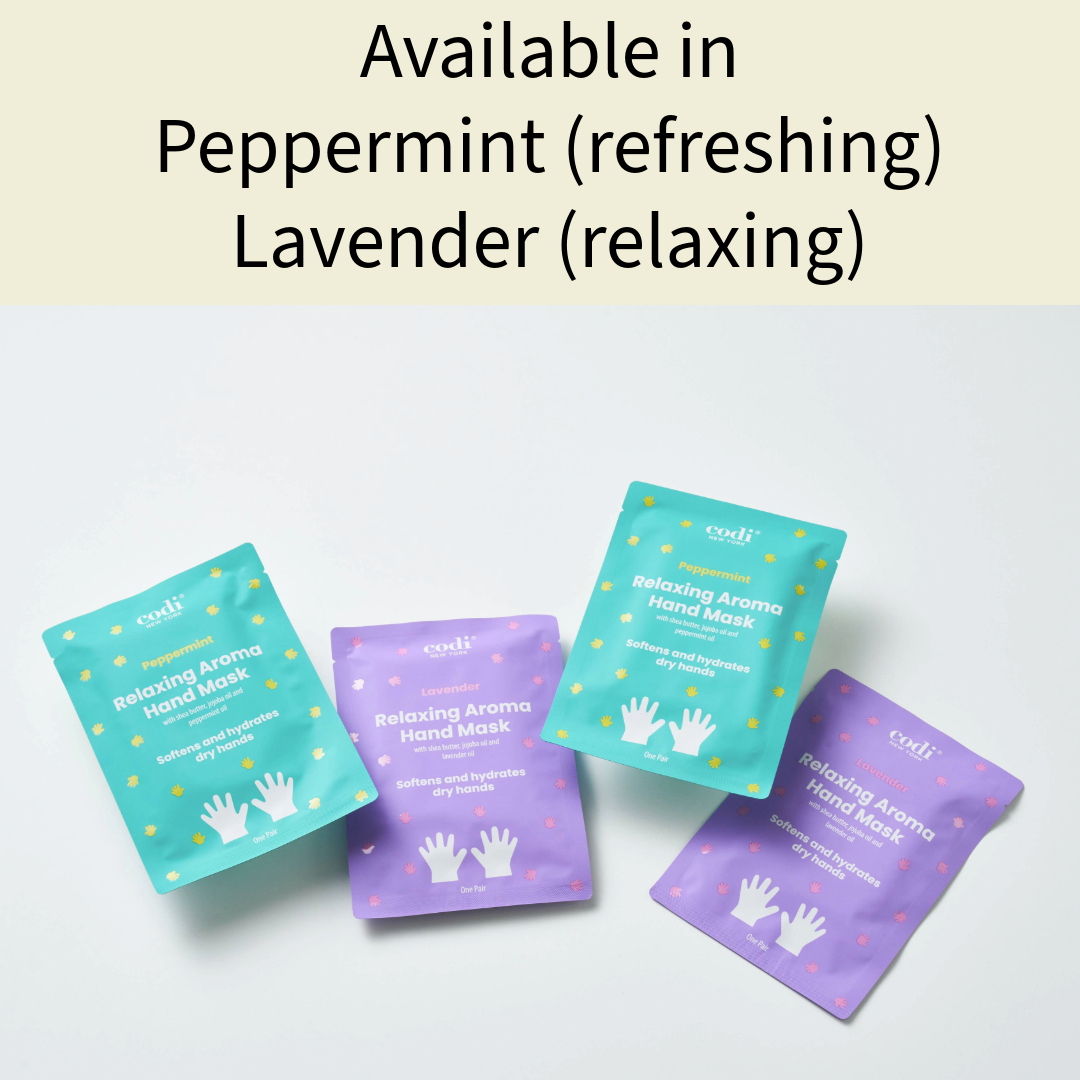 Relaxing Aroma Hand Mask (6 Pairs) - Lavender