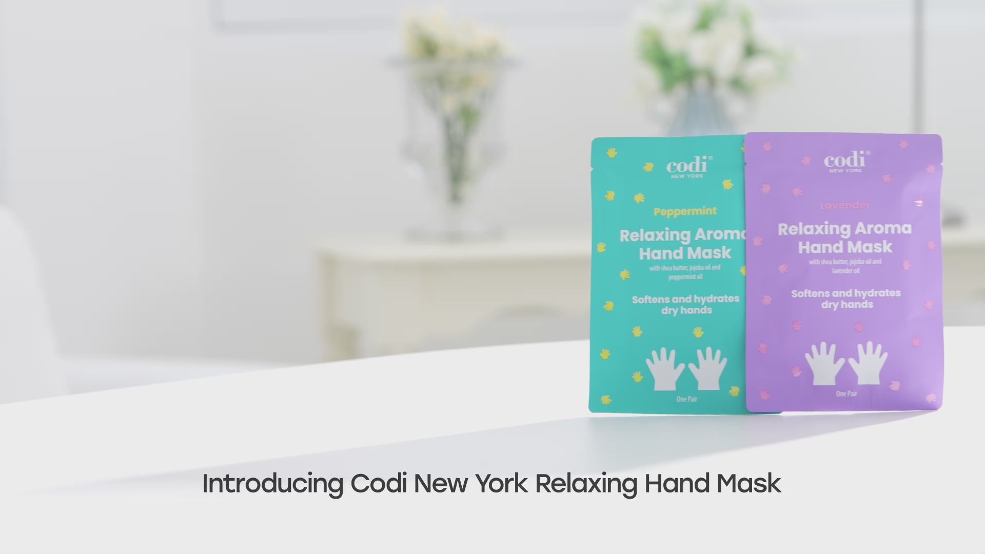 Relaxing Aroma Hand Mask (6 Pairs) - Lavender